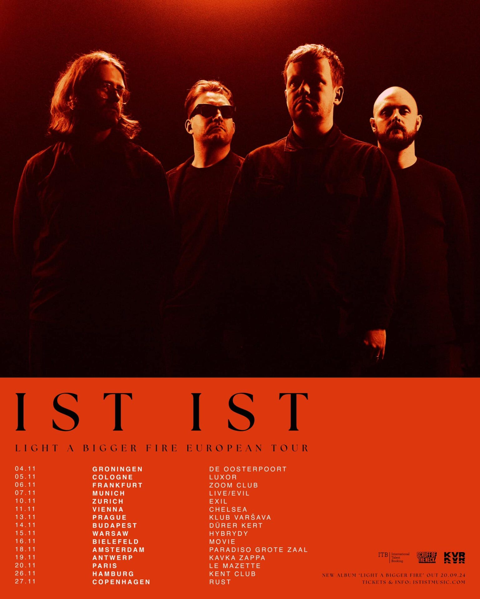 Happenings: IST IST announce Repercussions single and issue update on UK, European gigs