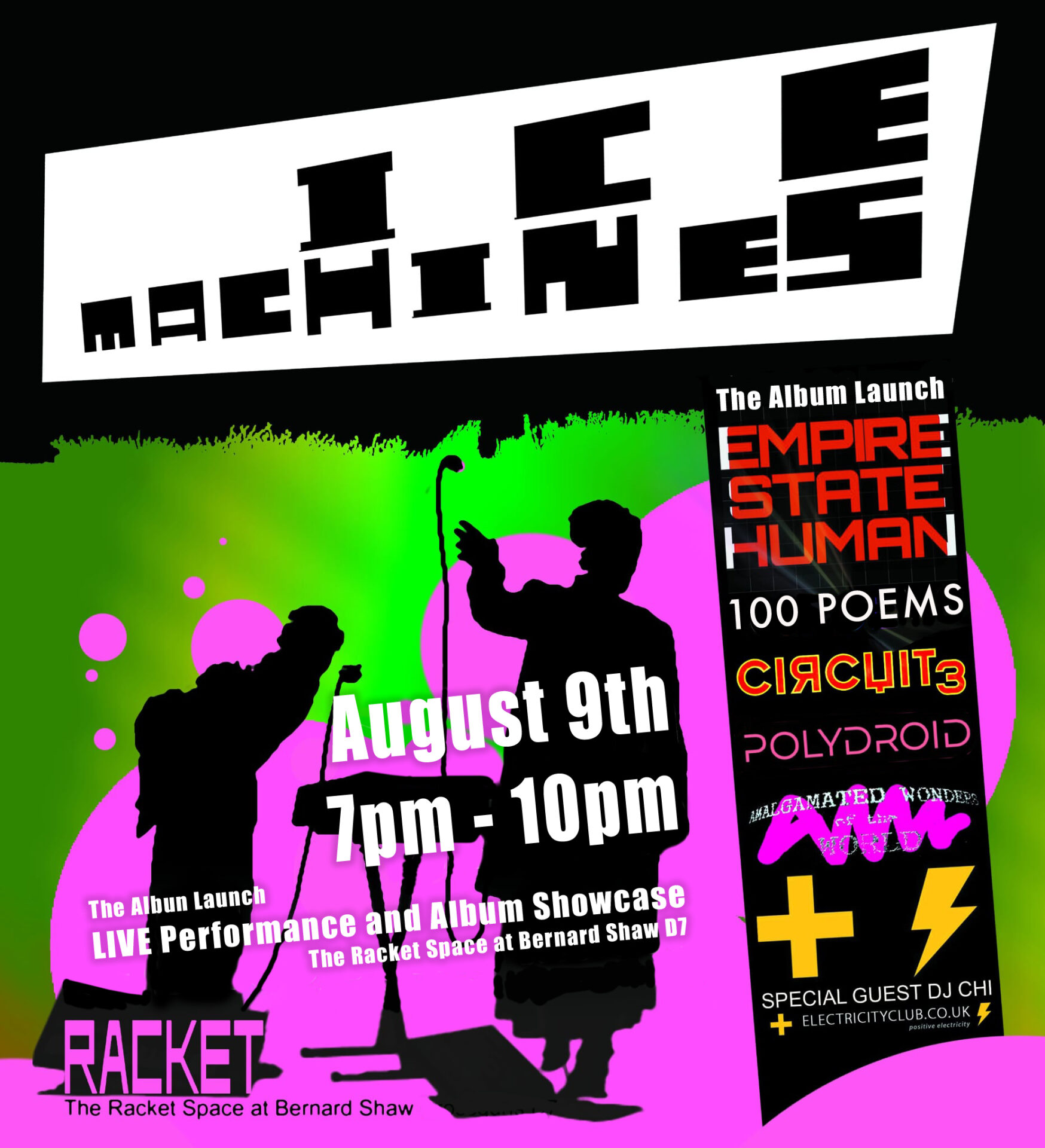 Irish electronic artists unite under the Ice Machines banner to aid The Musical Youth Foundation