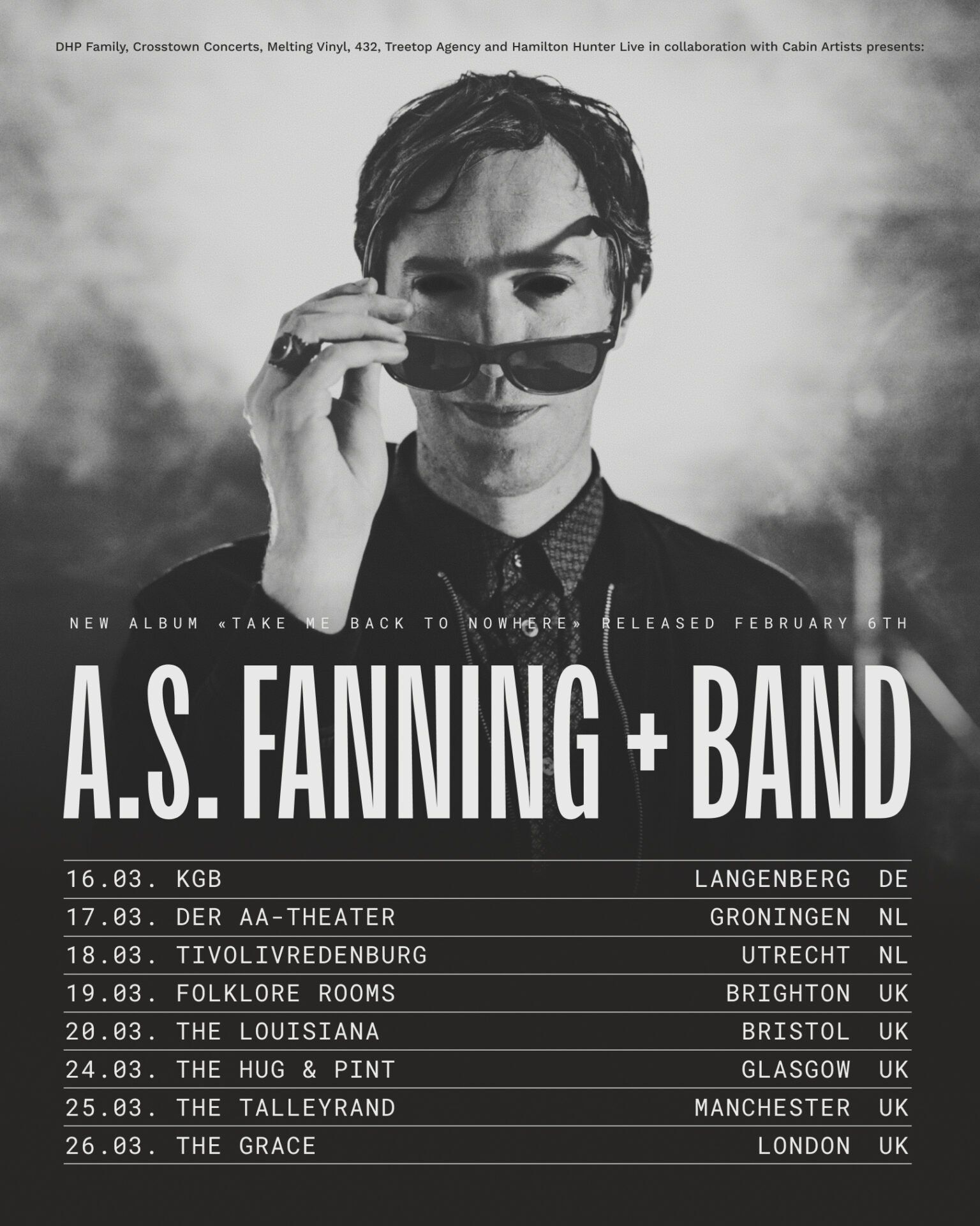 New Music: A.S. Fanning – Today is for Forgetting
