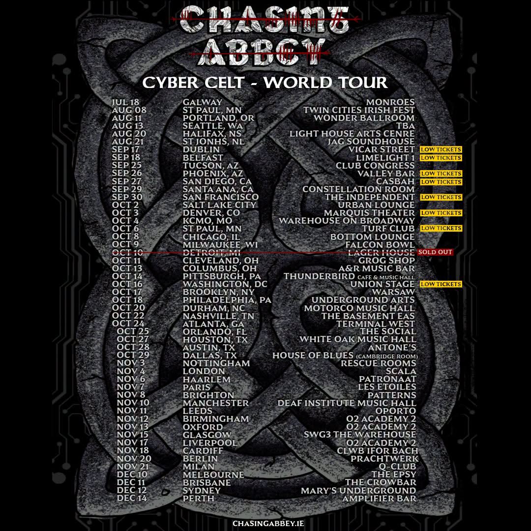 Album Review: Chasing Abbey – Cyber Celt